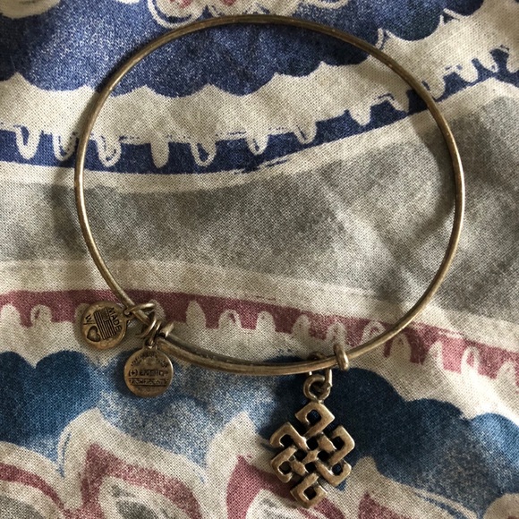 Alex and Ani Endless Knot Bangle - Picture 1 of 1
